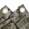 vidaXL &Eacute;cran d'intimit&eacute; de balcon aspect pierre 500x90 cm PVC