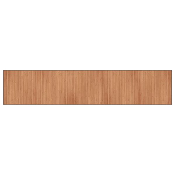vidaXL Tapis rectangulaire naturel 100x500 cm bambou