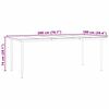 vidaXL Ensemble de salle &agrave; manger pour jardin 7 pcs Gris polyrotin