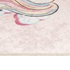 vidaXL Tapis enfants rose 160x230 cm licorne antid&eacute;rapant lavable