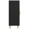vidaXL Buffet Noir 34,5x34x90 cm Bois d'ing&eacute;nierie