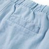 Short pour enfants bleu denim doux 128