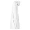 vidaXL Sweat &agrave; capuche couverture Blanc s Flanelle