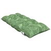vidaXL Coussins de chaise &agrave; dossier bas lot de 4 mod&egrave;le de feuille