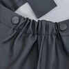 vidaXL Cuissardes avec bottes noir taille 46