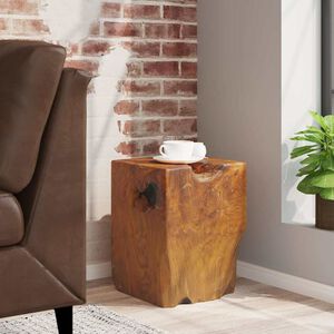 vidaXL Tabouret Bois de teck massif
