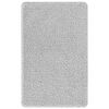 vidaXL Ensemble de tapis de bain antid&eacute;rapants 2 pcs Gris PP