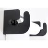Europel Rouleau de papier mural 46x13x15 cm Noir