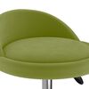 vidaXL Chaises pivotantes &agrave; manger lot de 4 Vert clair Velours