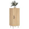 vidaXL Buffet Ch&ecirc;ne sonoma 34,5x34x90 cm Bois d'ing&eacute;nierie