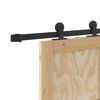 vidaXL Porte coulissante ORKDAL Marron 93 x 211 cm Pin massif