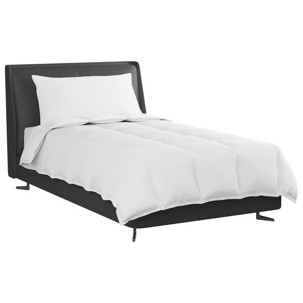 vidaXL Duvet 2-en-1 avec oreiller 2 pcs Blanc Plume de canard