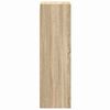 vidaXL Armoire suspendue avec stockage Ch&ecirc;ne Sonoma 30 x 29,5 x 100 cm