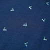 T-shirt pour enfants bleu fonc&eacute; 128