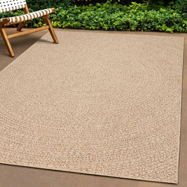 vidaXL Tapis ZIZUR 80x200 cm aspect de jute int&eacute;rieur et ext&eacute;rieur