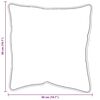 vidaXL Oreiller avec oreiller Blanc Coton et polyester