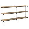 vidaXL Table console Ch&ecirc;ne artisanal 150 x 29 x 75 cm
