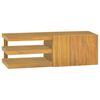 vidaXL Armoire murale de salle de bain 90x40x30 cm Bois de teck solide