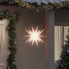 vidaXL Lumi&egrave;re de No&euml;l avec LED pliable blanc 43 cm
