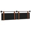 vidaXL T&ecirc;te de lit suspendue Uni Cr&egrave;me 210 x 55 x 5 cm PU antique