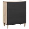 vidaXL Buffet Blanc 60 x 33 x 75 cm bois de manguier massif