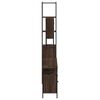 vidaXL Ensemble de meubles de salle de bain 4 pcs Ch&ecirc;ne marron