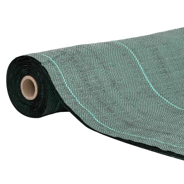 vidaXL Membrane anti-mauvaises herbes vert 4x100 m PP