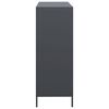 vidaXL Buffet haut anthracite 101,5x39x103,5 cm acier