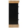 vidaXL Coffre à tiroirs 60 x 30 x 75 cm Bois solide de manguier