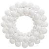 vidaXL Couronne de No&euml;l blanc 45 cm polystyr&egrave;ne