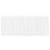 vidaXL Rideau en Dentelle Blanc 120 x 400 cm Polyester