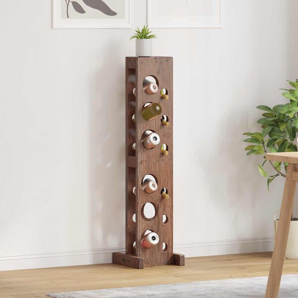 vidaXL &Eacute;tag&egrave;re Marron 20 x 25 x 100 cm Bois de Mahogany Massif