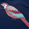 T-shirt pour enfants bleu marine 140