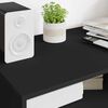 vidaXL Meuble TV avec tiroir Noir 100 x 48 x 43 cm Bois d'ing&eacute;nierie