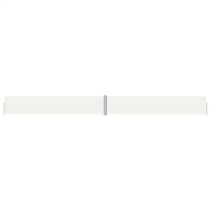vidaXL Auvent lat&eacute;ral r&eacute;tractable Cr&egrave;me 117x1200 cm