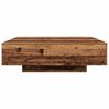 vidaXL Table basse Bois Ancien 100 x 100 x 31 cm Bois d'ing&eacute;nierie