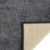 vidaXL Tapis &agrave; poils souples antid&eacute;rapant 115x170 cm Gris