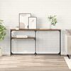 vidaXL TableConsole Bois ancien 145x22.5x75cm Bois d'ing&eacute;nierie