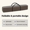 vidaXL Tente de r&eacute;ception pliable avec parois Taupe 3x3 m