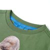T-shirt enfants &agrave; manches longues kaki clair 104