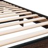 vidaXL Cadre de lit sans matelas ch&ecirc;ne marron 100x200 cm