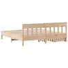 vidaXL Cadre de lit sans matelas 180x200 cm bois massif de pin