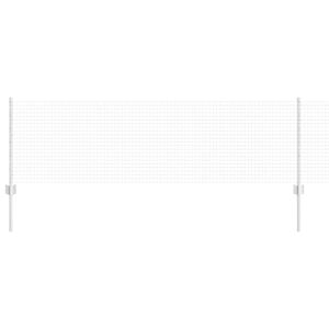 vidaXL Cl&ocirc;ture en fil soud&eacute; avec poteaux 50 x 0,6 m Acier galvanis&eacute;