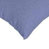 vidaXL Coussins de canap&eacute; 2 pcs Bleu 80 x 40 cm tissu