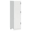 vidaXL Armoire de cuisine Lucca blanc bois d'ing&eacute;nierie