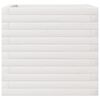 vidaXL Jardini&egrave;re blanc 50x50x45,5 cm bois de pin massif