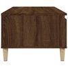 vidaXL Table basse Ch&ecirc;ne marron 90x50x36,5 cm Bois d'ing&eacute;nierie