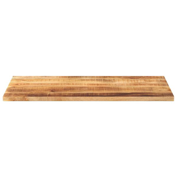 vidaXL Dessus de table rectangulaire bois massif de manguier brut