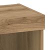 vidaXL Ensemble meuble TV avec LED Ch&ecirc;ne artisanal 40 x 30 x 30 cm