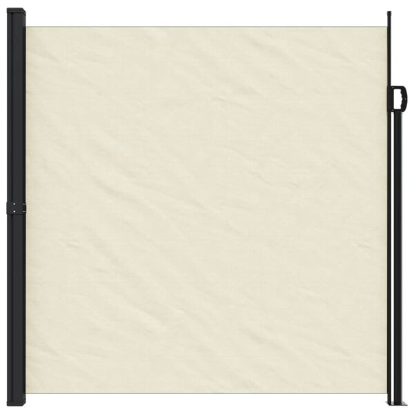 vidaXL Auvent lat&eacute;ral r&eacute;tractable cr&egrave;me 200x300 cm